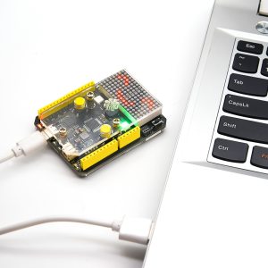 Keyestudio MAX Type-C USB Kablolu Geliştirme Kartı - Arduino UNO R3 ile Uyumlu