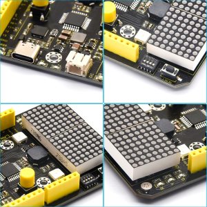 Keyestudio MAX Type-C USB Kablolu Geliştirme Kartı - Arduino UNO R3 ile Uyumlu