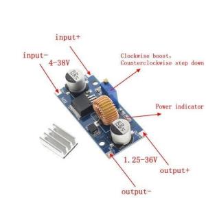 XL4015 5A Ayarlanabilir DC DC Soğutuculu Voltaj Düşürücü Modül