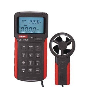 Unit UT362 Anemometre (Rüzgar Hız Ve Sıcaklık Ölçer)