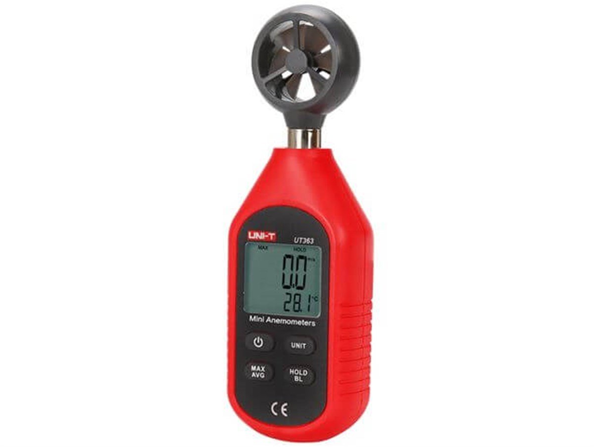 Unit UT363 Mini Rüzgar Hızı Ölçer Anemometre