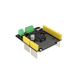 Keyestudio L298P Shield / Arduino için 2A Yüksek Akımlı Çift Motorlu Sürücü Modülü