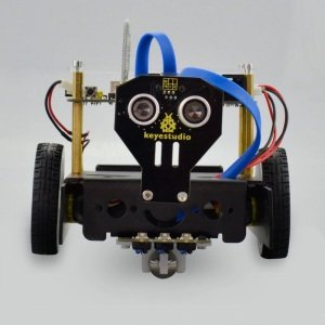 Keyestudio KEYBOT Programlanabilir Eğitim Robotu Araç Kiti + Arduino Grafik Programlama İçin Kullanım Kılavuzu