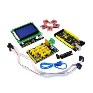 Keyestudio 3D Yazıcı Kiti RAMPS 1.4 + Mega 2560 + 5x A4988 + LCD 12864 Akıllı Denetleyici