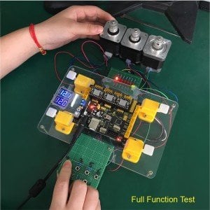 Keyestudio CNC V0.9A kart + 3x 4988 Sürücü soğutuculu+USB kablo (Arduino için CNC/Lazer Oyma Makinesi/Yazma Robotları GRBL)