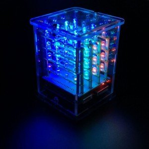 Keyestudio 4*4*4 RGB LED Küpü Başlangıç Kiti - Arduino Projesi İçin