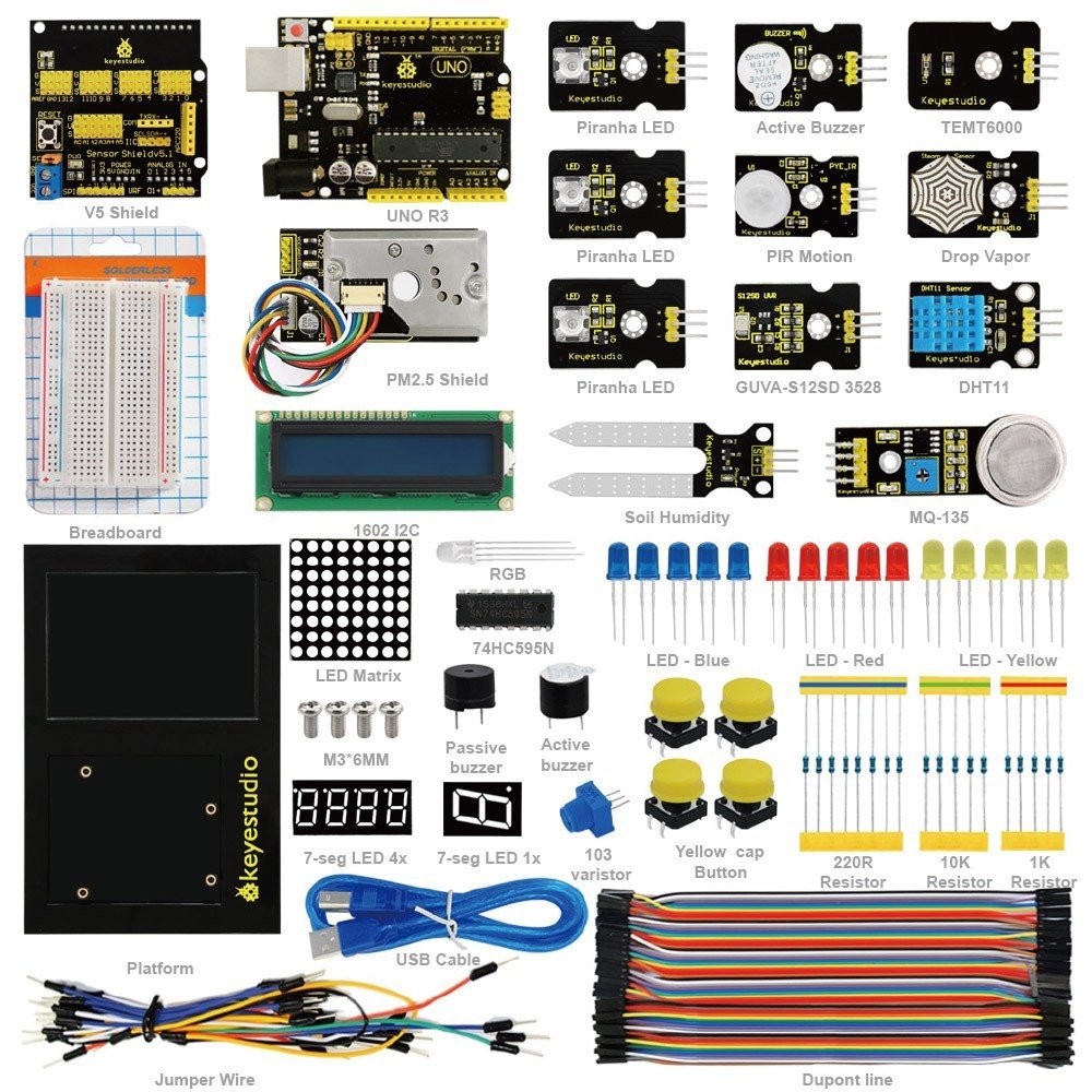 Keyestudio Çevresel İzleme Seti