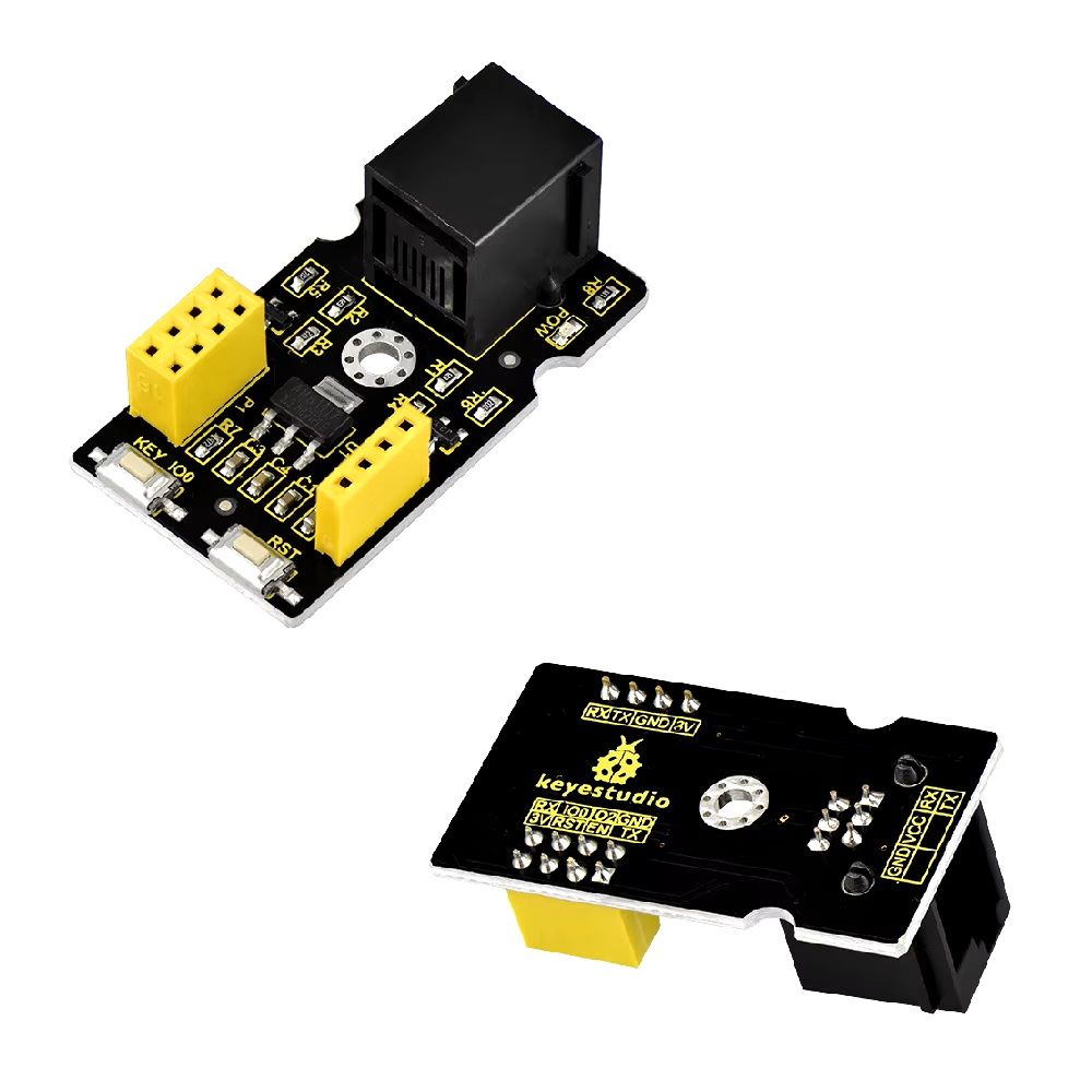 Keyestudio RJ11 EASY plug WIFI ve Bluetooth Shield Arduino İçin /ESP8266 WIFI ile Uyumlu