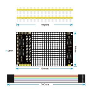 Keyestudio LED Dot Matrix Ekran Modülü 16*16