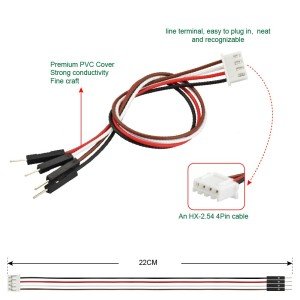 Keyestudio 8x16 LED Dot Matrix Kartı ile PH 2.54 Konnektör + Arduino için 4Pin Kablo