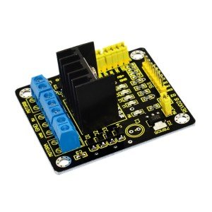 Keyestudio L298N Shield Çift H Köprü DC Kademeli Sürücü Kontrol Kartı Modülü / Arduino-Akıllı Araba Robotu için