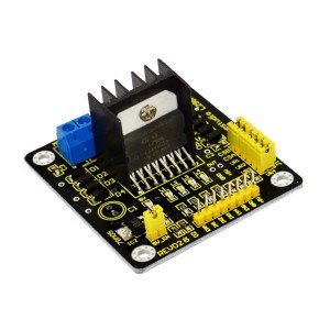 Keyestudio L298N Shield Çift H Köprü DC Kademeli Sürücü Kontrol Kartı Modülü / Arduino-Akıllı Araba Robotu için