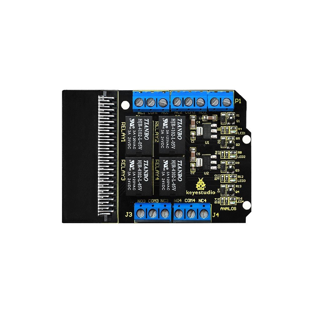 Keyestudio Micro:Bit Röle Breakout Kart