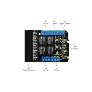 Keyestudio Micro:Bit Röle Breakout Kart