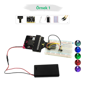 Keyestudio Micro:Bit Çocuklar için STEM Programlama Kiti