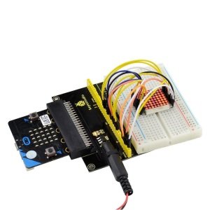 Keyestudio Micro:Bit Prototip Breakout Kart V2 + 400 pin Breadboard