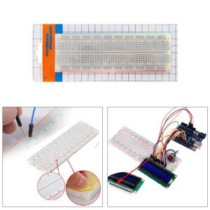 Keyestudio Güç Modülü +830pin Breadboard +65 Atlama Kablo Seti