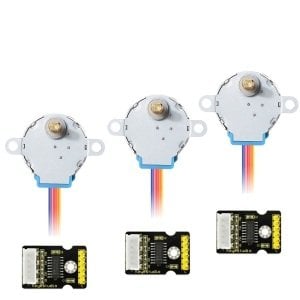 Keyestudio Step Motor Sürücü Kartı + 5V Step Motor Kiti (3 Adet)