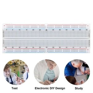 Keyestudio 830 Pin Bağlantı Noktaları Lehimsiz Breadboard (3 Adet)