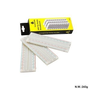 Keyestudio 830 Pin Bağlantı Noktaları Lehimsiz Breadboard (3 Adet)