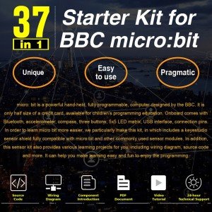 BBC Micro:Bit 37 parça Başlangıç Seti