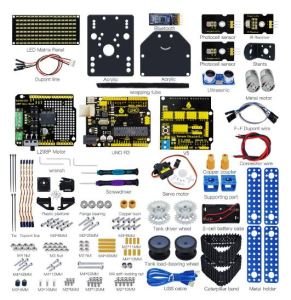 Keyestudio DIY Mini Tank V2.0 Akıllı Robot Seti