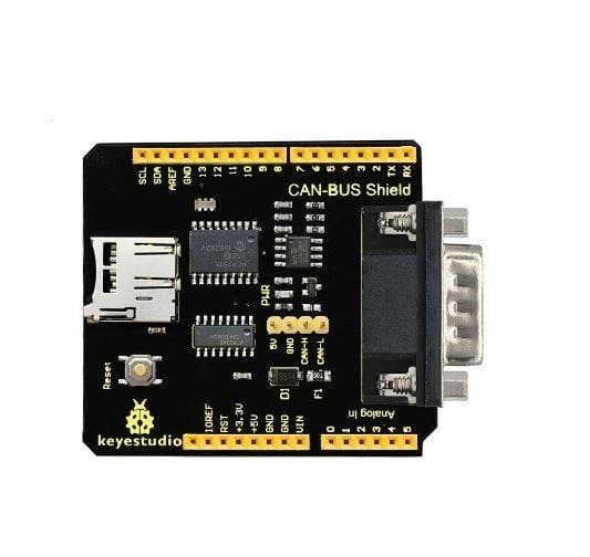 Keyestudio CAN-BUS Shield MCP2551 çip SD Soket İle - UNO R3 İçin