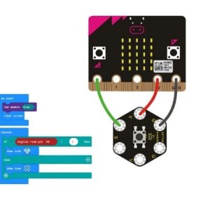 Keyestudio Dokunsal Düğme Modülü - BBC Micro:Bit İçin