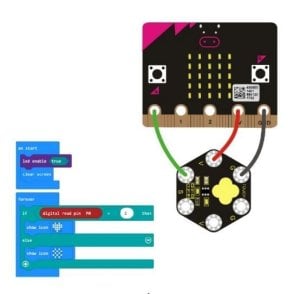 Keyestudio Kapasitif Dokunmatik Modül (BBC Micro Bit İçin)
