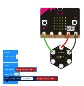 Keyestudio TEMT6000 Işık Modülü (BBC Micro Bit İçin)