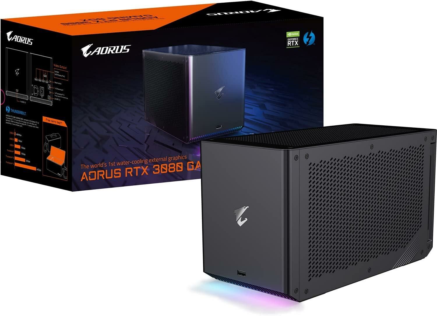 Gigabyte RTX 3080 Gaming Box Thunderbolt 3 harici grafik kartı, GV-N3080IXEB-10GD V2