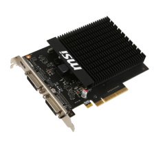 MSI VGA GT 710 2GD3H H2D GT710 2GB DDR3 64b DX12 PCIE 3.0 x16 (2xDVI 1xHDMI)