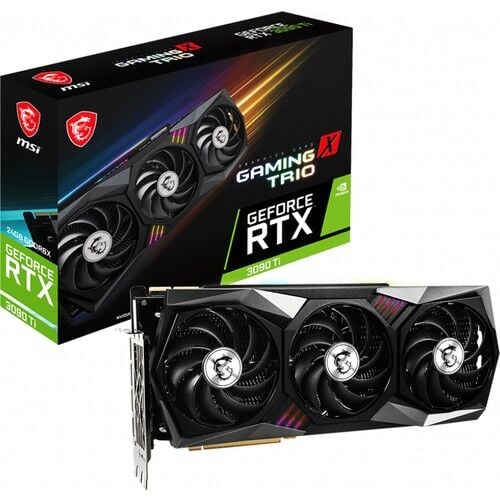 MSI GEFORCE RTX 3090 TI GAMING X TRIO 24G 384Bit 24GB GDDR6X Ekran Kartı