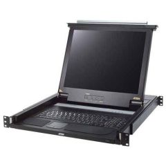 ATEN CL1000M-ATA-TQG 17 PS/2 VGA LCD CONSOLE W/TQ KBt