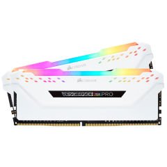 CORSAIR CMW16GX4M2C3000C15W 16GB (2x8GB) DDR4 3000MHz CL15 VENGEANCE RGB WHITE DIMM BELLEK