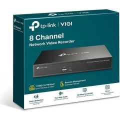 Tp-Lınk VIGI-NVR1008H 8 Channel Network Video Recorder
