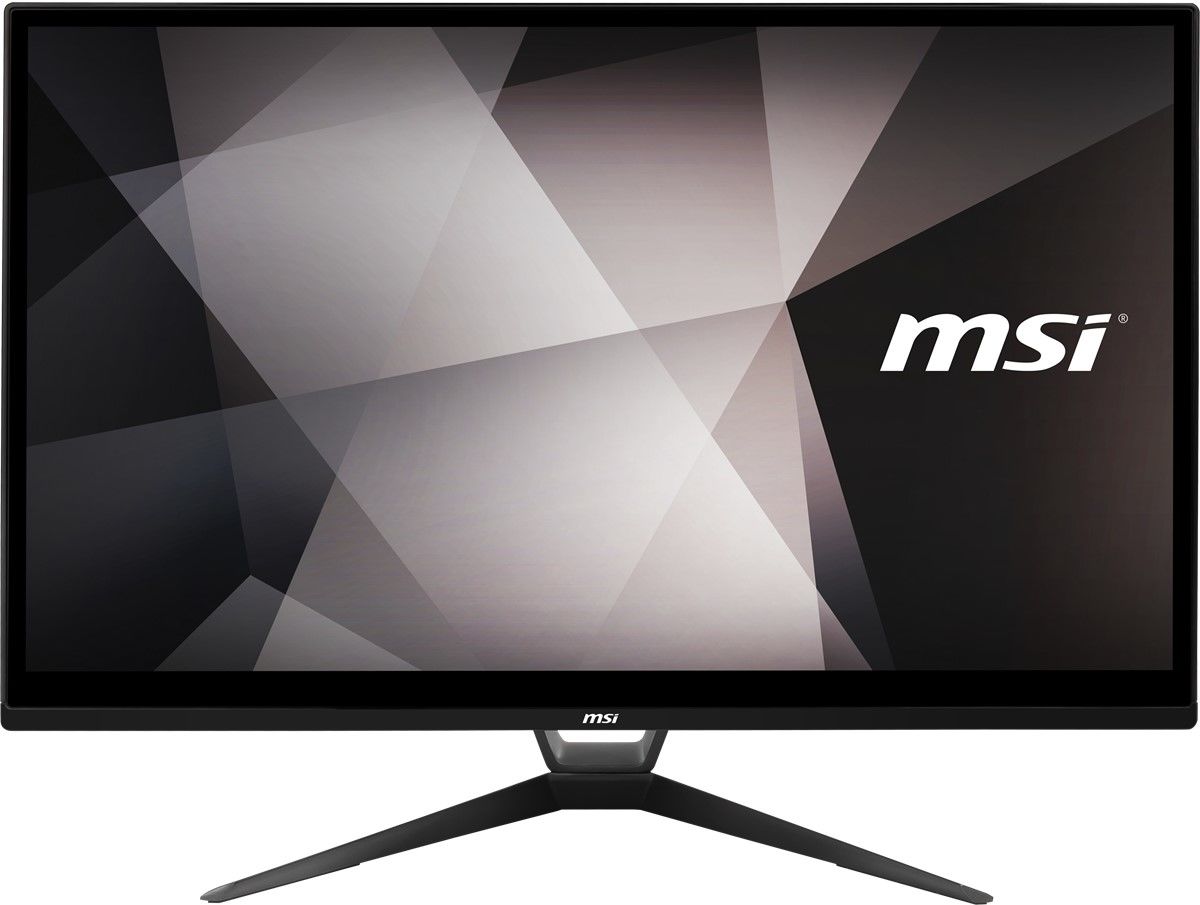 MSI PRO 22XT 10M-011TR 21.5 LED 1920X1080 (FHD) DOKUNMATIK I5-10400 8GB DDR4 256GB SSD W10 SIYAH AIO PC