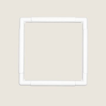 CÂLIN NAKIŞ KASNAĞI 28 cm x 28 cm - BEYAZ KLİPS / PRATİKASNAK PLUS KASNAK
