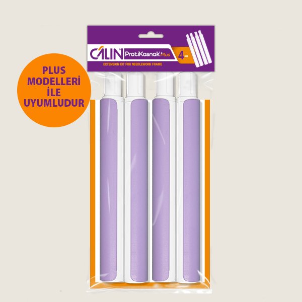 CÂLIN NAKIŞ KASNAĞI 4'LÜ UZATMA KİTİ LİLA/PRATİKASNAK PLUS