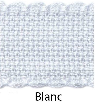 DMC 16 COUNT ETAMİN BANTI - BEYAZ (DG627-BLANC)