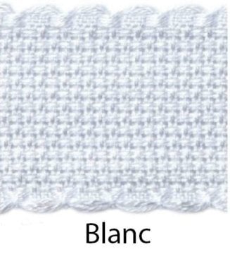 DMC 16 COUNT ETAMİN BANTI - BEYAZ (DG627-BLANC)