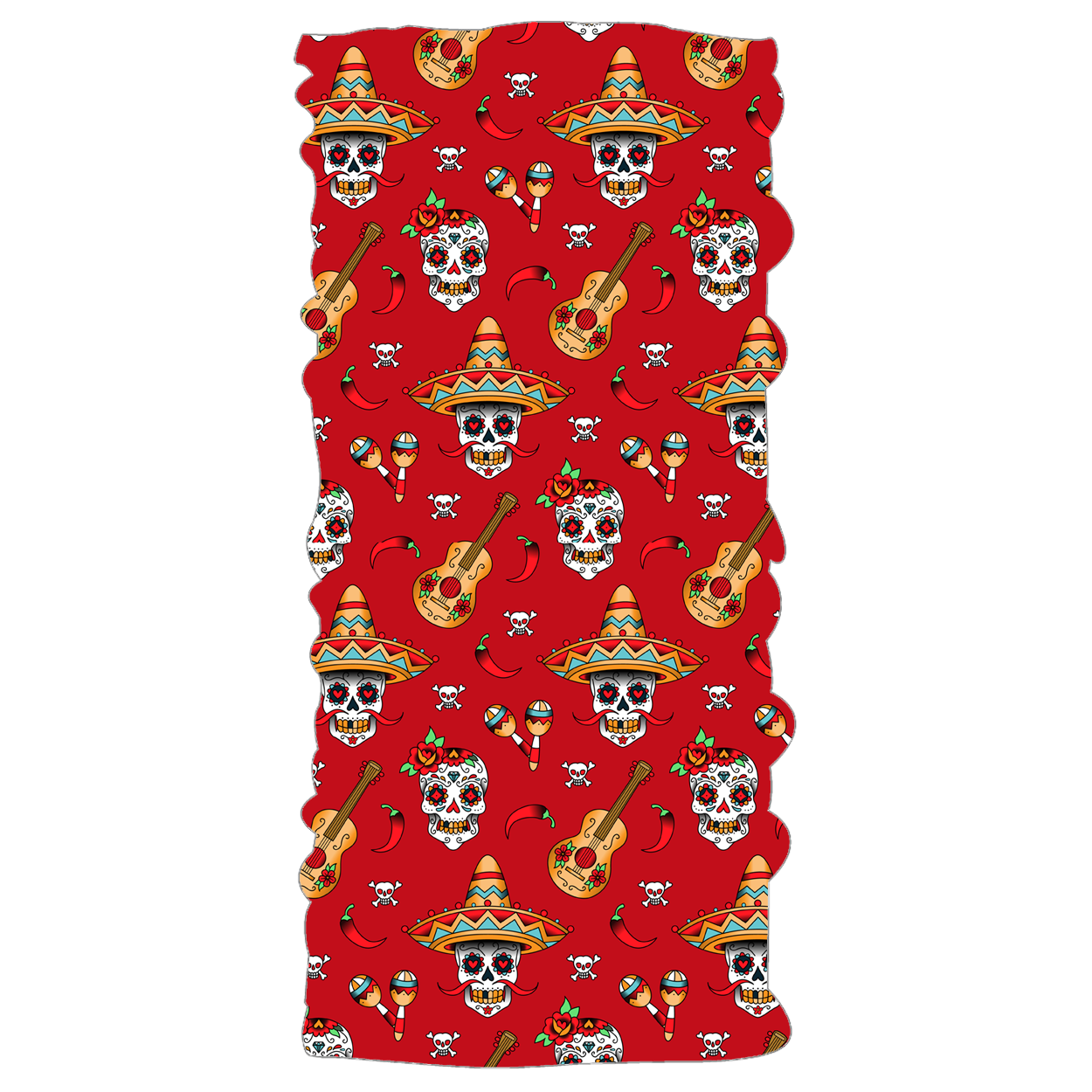 Loco Active Bandana - Mexican Skull