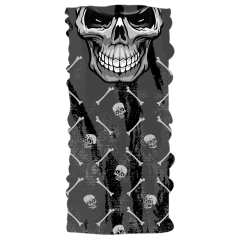 Loco Active Bandana - Skull Grey