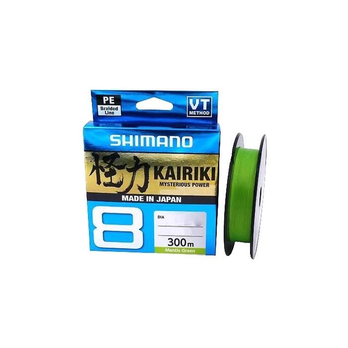 Shimano Kairiki 8 300m Mantis Green 0.10mm