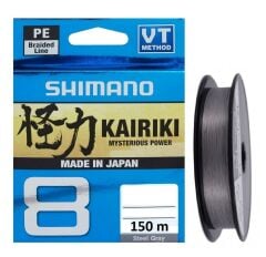 Shimano Kairiki 8 150 m Steel Gray 0.19 mm