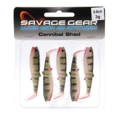 Savage Gear Cannibal Shad 6,8cm 3gr Silikon Yem Perch