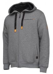 Savage Gear Classic Zip Hoodie Grey Melange