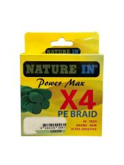 Nature İn Power Max 4X PE Braid 150m Green M