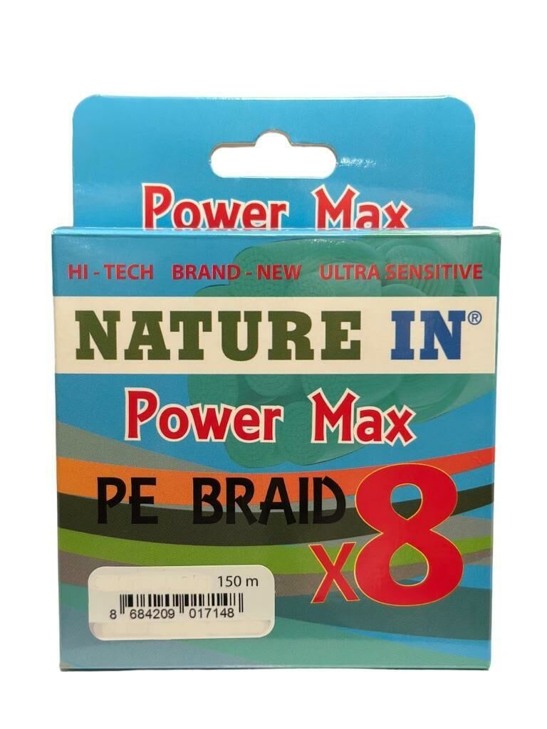 Nature İn Power Max PE 8X 150m Grey Misina