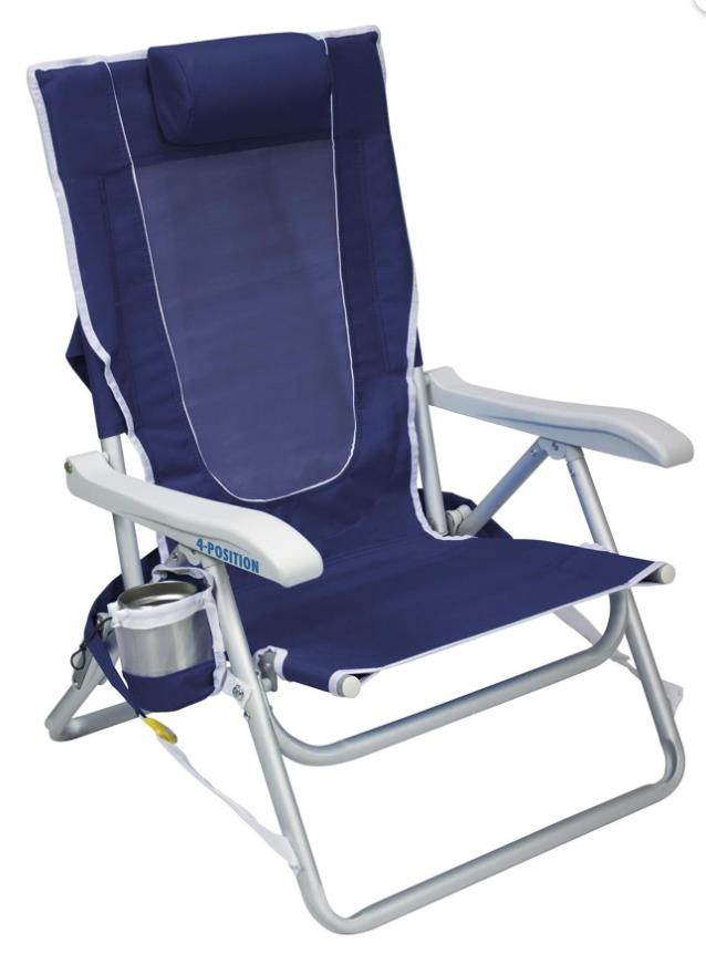Gci Outdoor Backpack Beach Chair 4 Kademe Deniz Ma